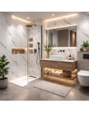 Самозалепващ XPE панел Мрамор AR-32, 30 х 60см*2.5мм