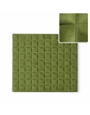 Пано за стена 3D XY-107|60 х 60см *7мм|Велур|самозалепване|маслиново-зелен